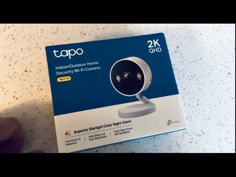 Unveiling the Tapo 2k Security Cam: First Look & Setup Guide
